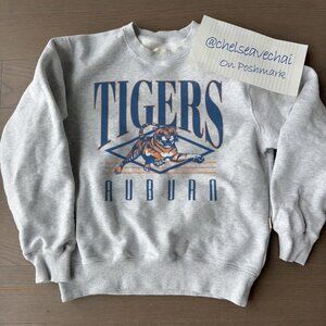 Vintage Auburn Tigers Football Sweatshirt, Retro 90s Auburn University Shirt Tee